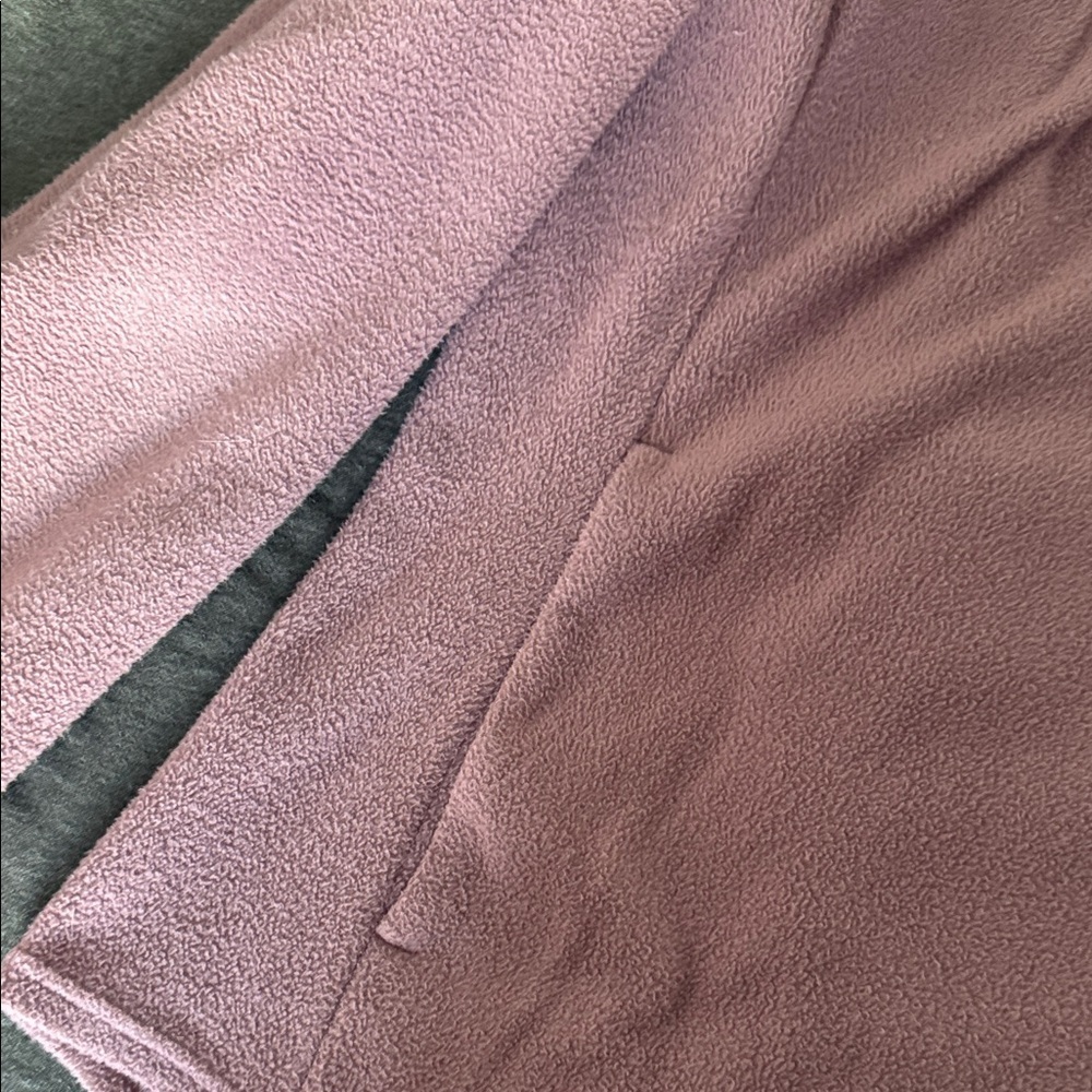 Old Navy Lavender Full-Zip Fleece Jacket - Picture 3 of 6